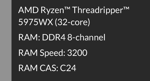 AMD Ryzen Threadripper 5975WX